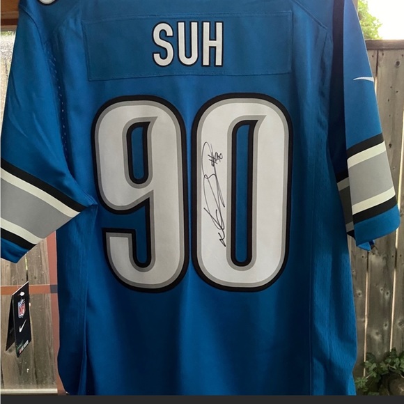Nike Other - Detroit Lions official Ndamukong Suh jersey - signed